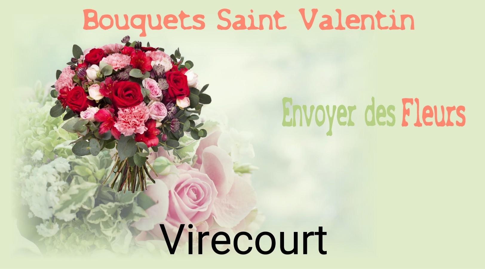 Roses de Saint-Valentin livrées à Virecourt